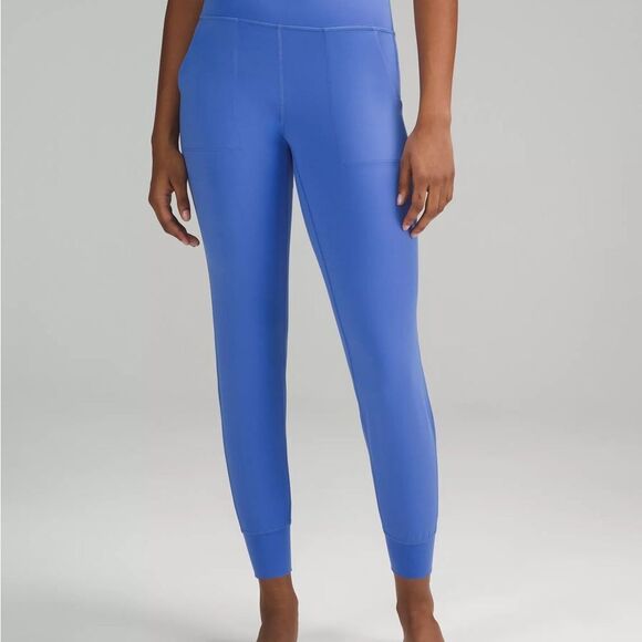 lululemon athletica Blue Full Length Leggings with Stretchy Fit - Picture 1 of 4